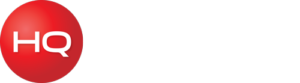 HQ Plastics logo white