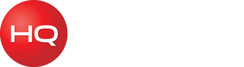 HQ Plastics logo white